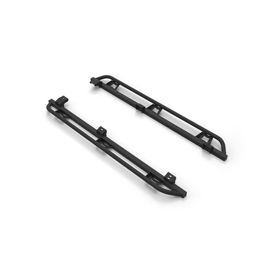 N-Fab | TrailSlider-Cab Len (2 Steps)-05-15 Tacoma Double-TX Blk | TST05CC-TX