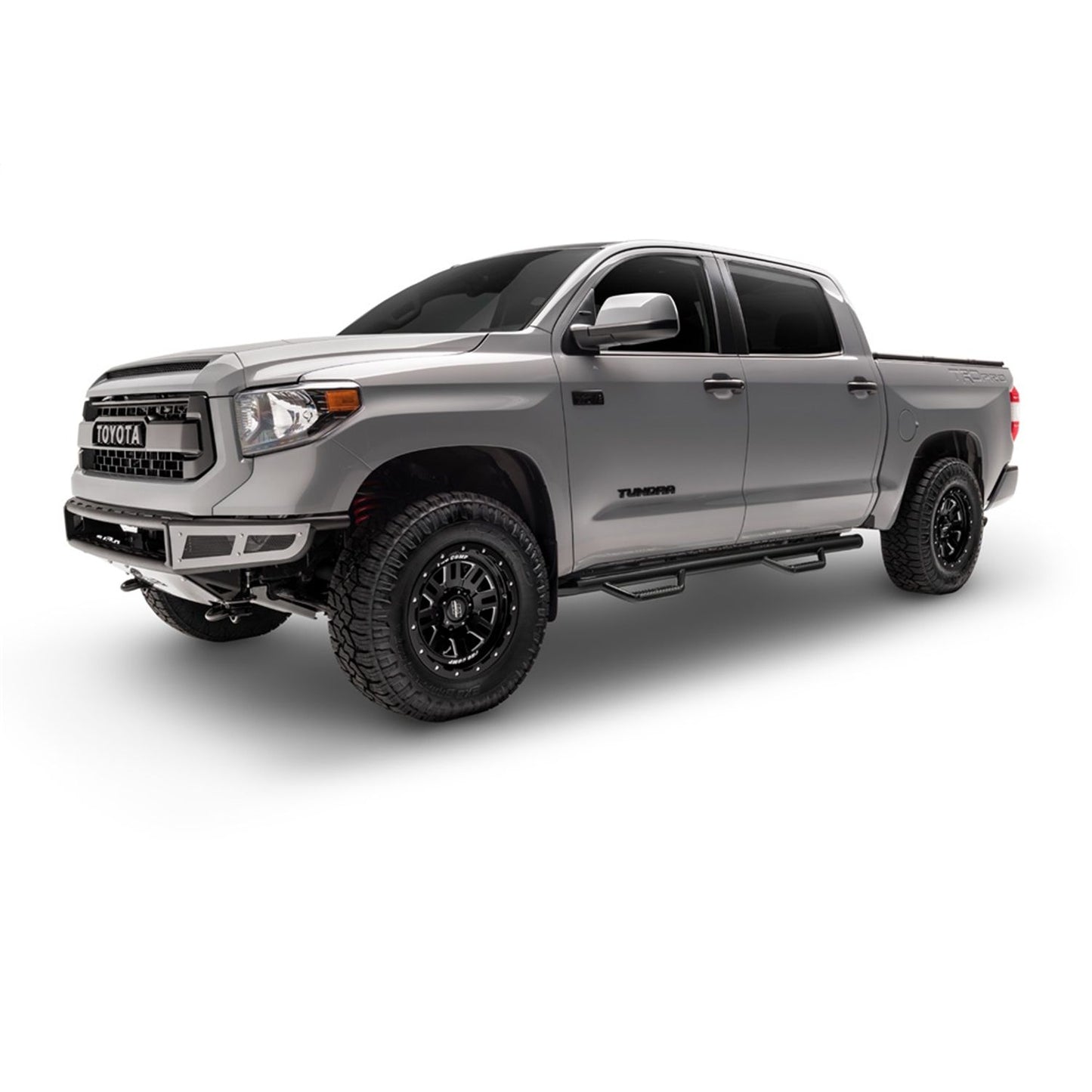 N-Fab | Nerf Step-W2W w/o Bed Acs (2 Stps)-15-24 F150 5ft.7in. SuperCrew-Gloss Blk | F1596CC
