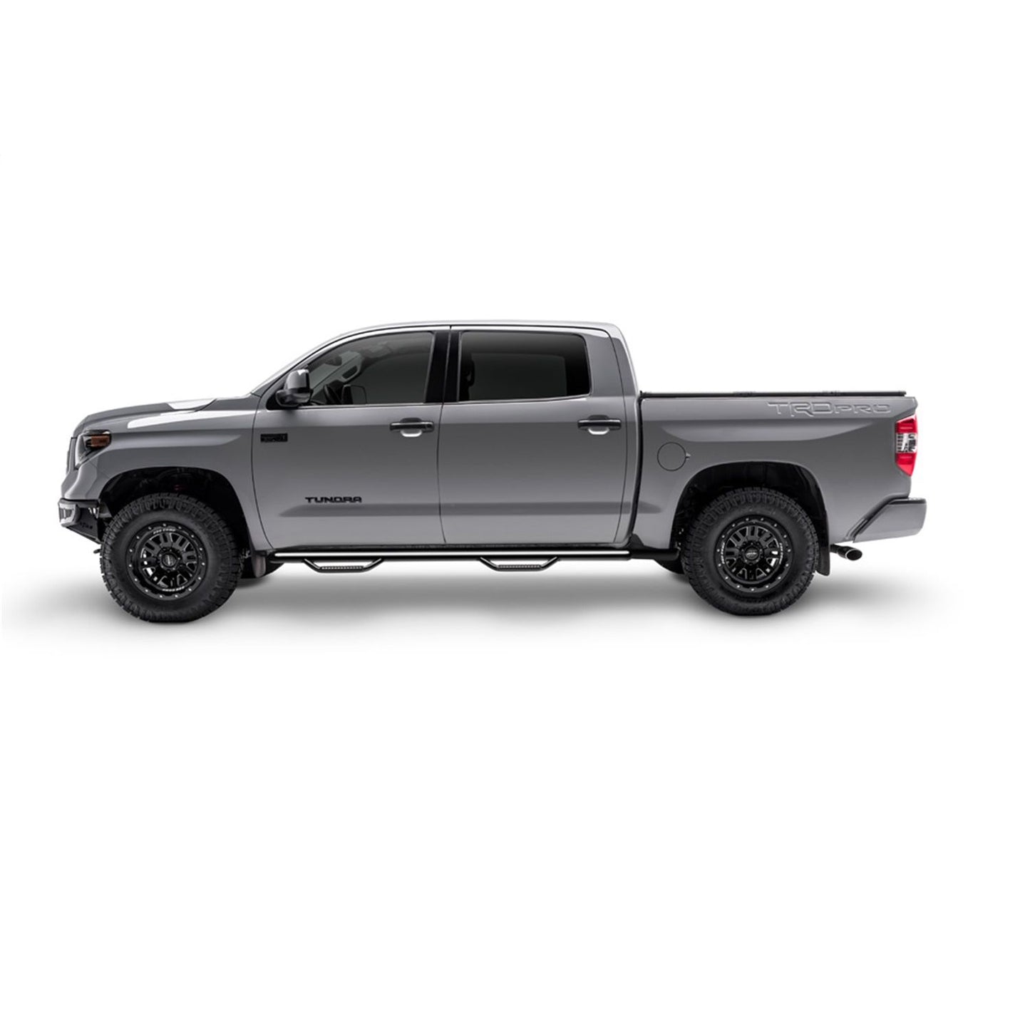 N-Fab | Nerf Step-W2W w/o Bed Acs (2Stps)-14-18(19Leg/Lim)Silv/Sierra6ft.6in.Dbl-TXBlk | C1489QC-TX