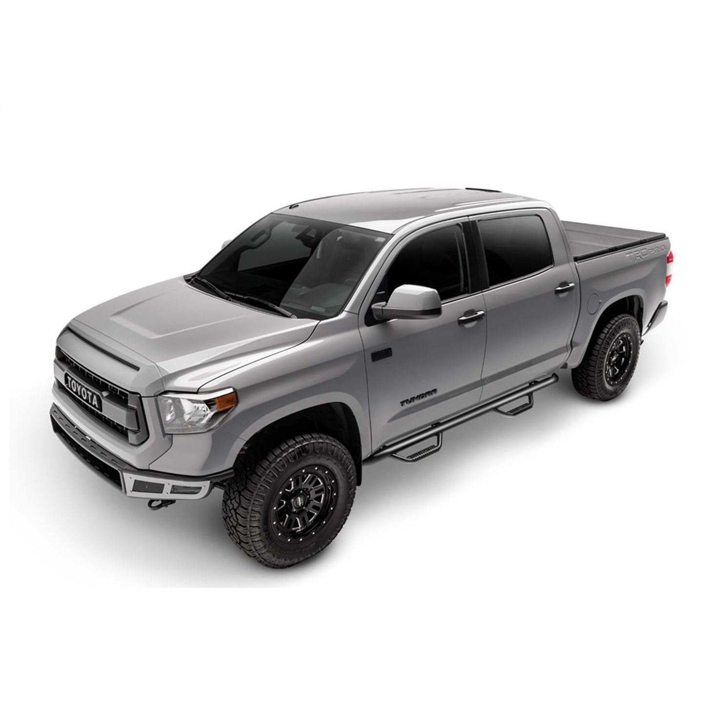 N-Fab | Nerf Step-W2W w/o BedAcs(2Stps)-02-08Ram1500/02-09 2500/3500 6ft.4in.Quad-TXBlk | D0289QC-TX