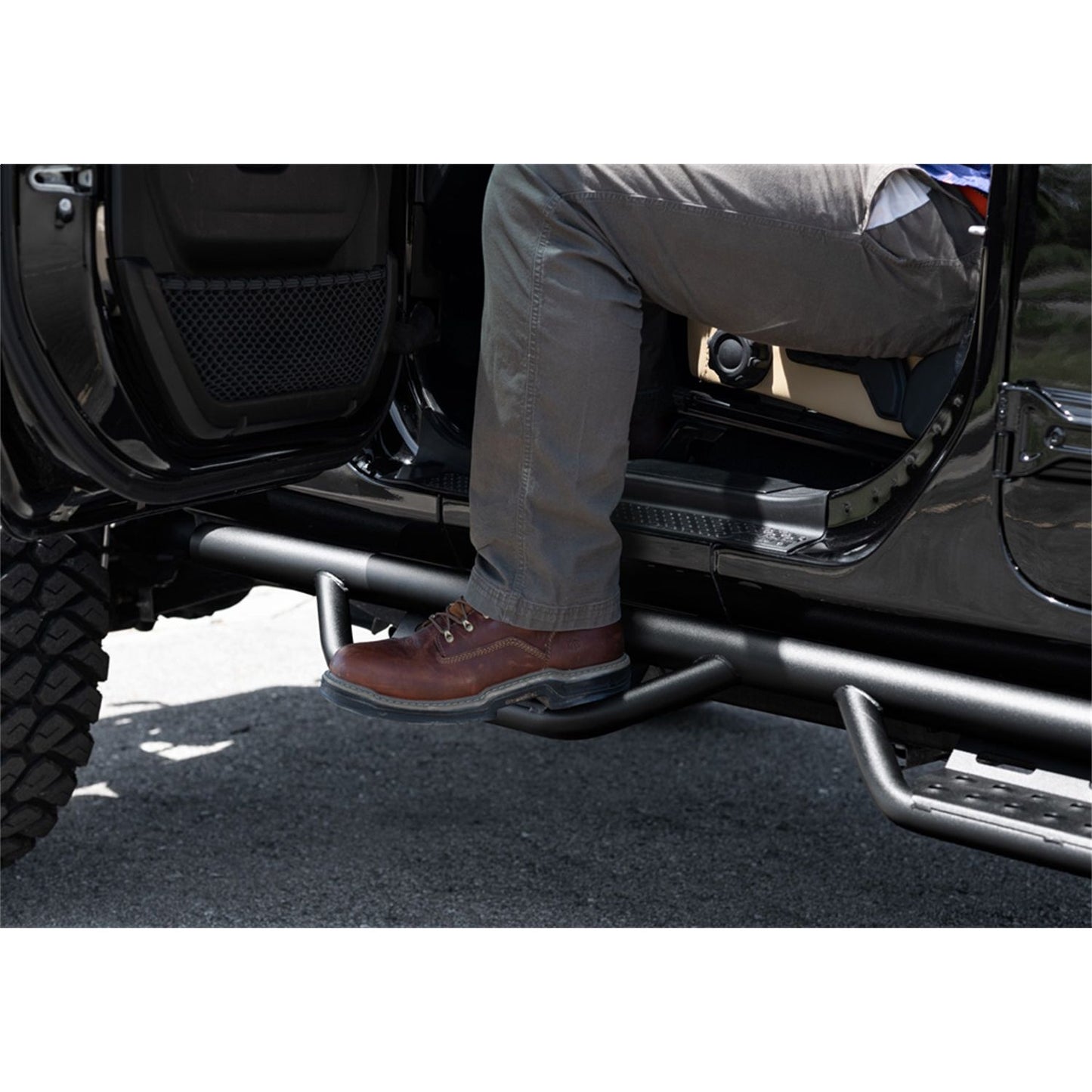 N-Fab | Nerf Step RS-Full Len (1 Stp)-21-24 Bronco 2Dr-TX Blk | 321415622