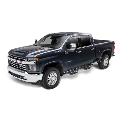 N-Fab | Podium LG-Cab Len (2 Steps)-19 (NewBody)-24Silv/Sierra1500/20-24HD Dbl-TXBlk | HPC1971QC-TX