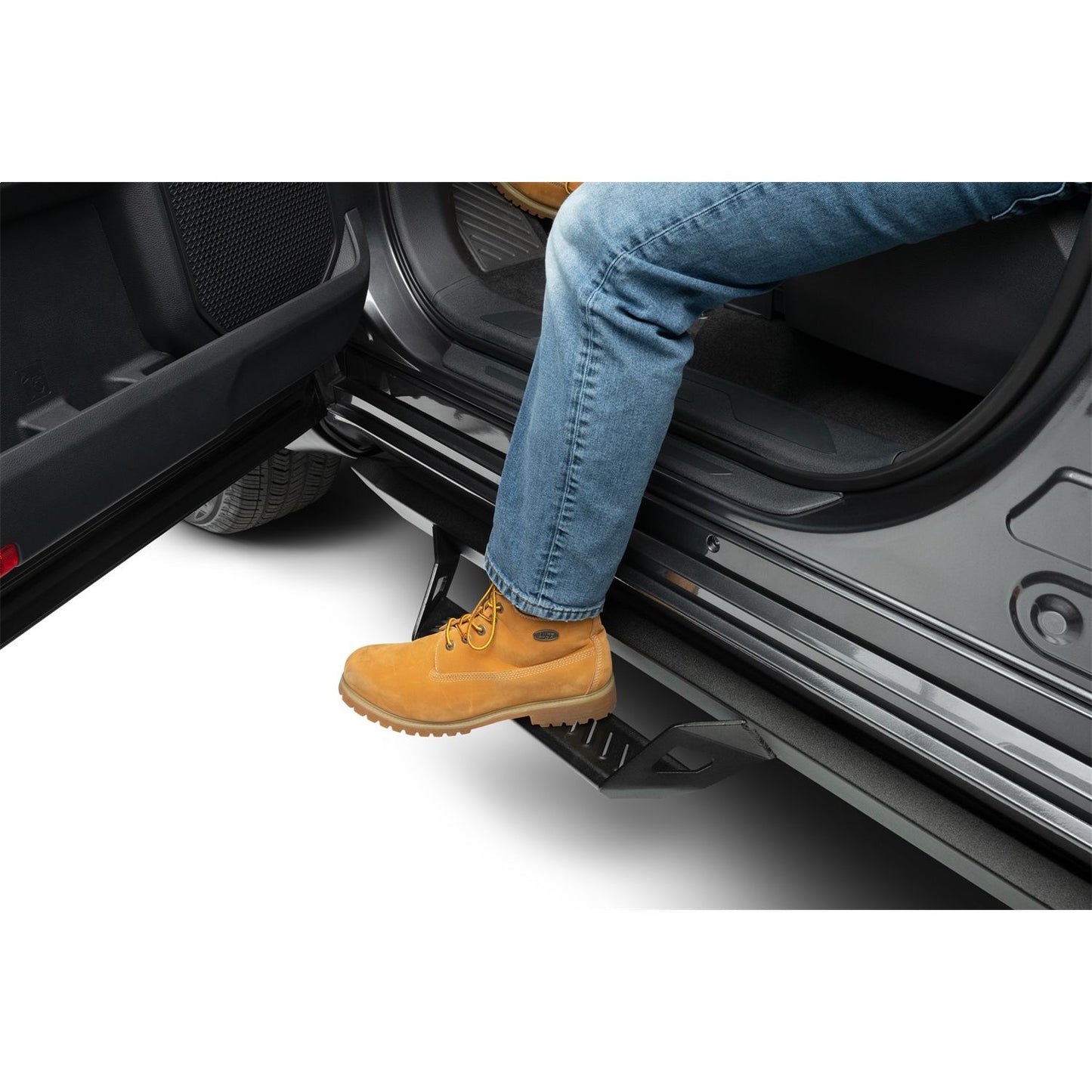 N-Fab | Predator Pro-Cab Len (2 Steps)-22-24 Tundra CrewMax-TX Blk | PRT2282CC-TX
