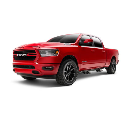 N-Fab | RKR Step Sys-Cab Len (2 Stp Mnts/2 Stps)-19-24 (New Body) Ram 1500 Crew-TXBlk | D194RKRCCS4
