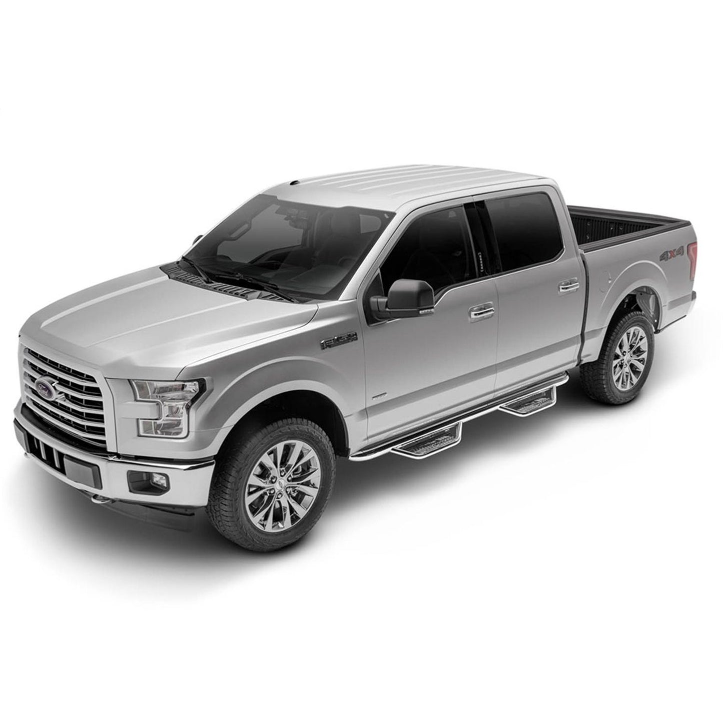 N-Fab | Podium SS-Cab Len (2 Steps)-99-16 F250/350 SuperCab-SS | HPF9973QC-SS