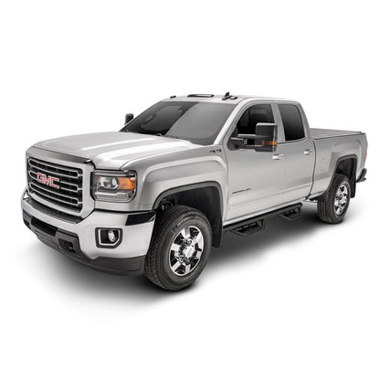 N-Fab | PodiumLG-Cab Len (2 Steps)-07-13 Silv/Sierra1500/07-10HD/11-14HD Gas Crew-TX Blk | HPC0780CC-TX