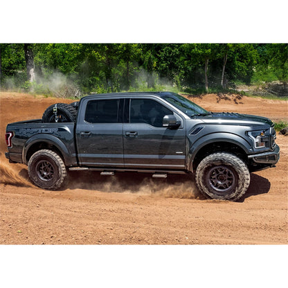 N-Fab | RKR Rails-Cab Len (2 Steps)-16-23 Tacoma Double-TX Blk | T154RKRCC