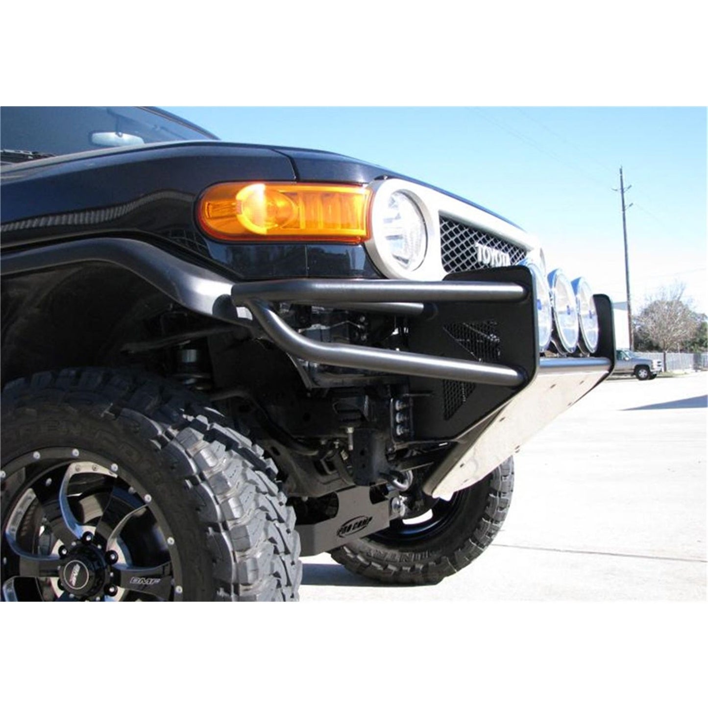 N-Fab | RSP PreRunner Front Bumper-30in. Multi-Mount (3-9in.)-06-18 FJ Cruiser-TX Blk | T063RSP