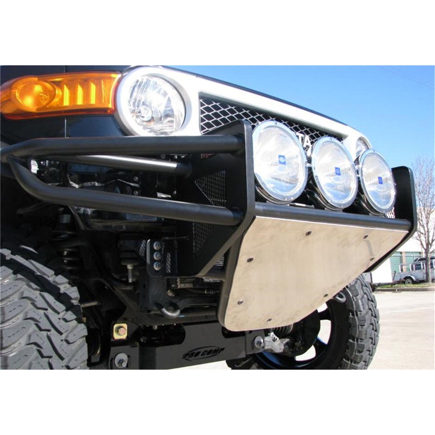 N-Fab | RSP PreRunner Front Bumper-30in. Multi-Mount (3-9in.)-06-18 FJ Cruiser-TX Blk | T063RSP