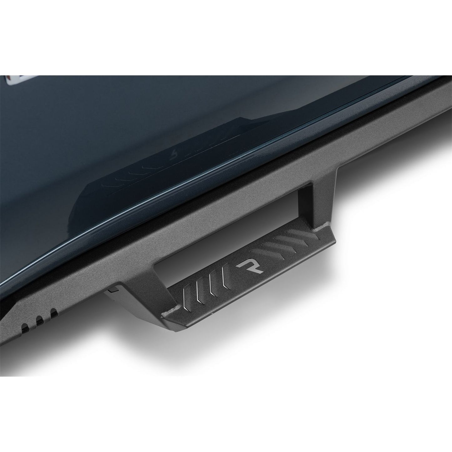 N-Fab | EpYx-Cab Len (2 Steps)-19 (New Body)-24 Silv/Sierra 1500/20-24 HD Crw-TX Blk | EXC19CC-TX