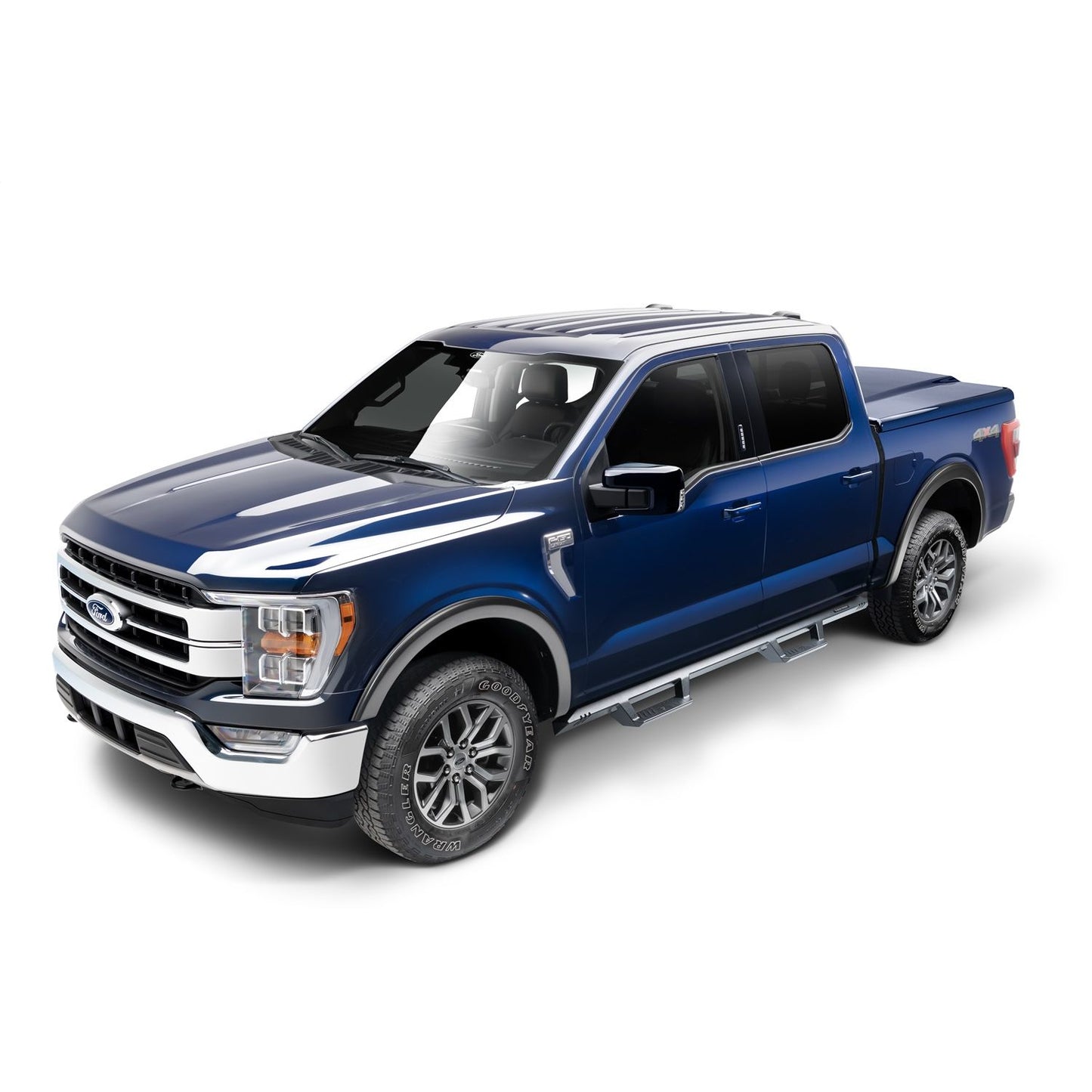 N-Fab | EpYx-Cab Len (2 Steps)-15-24F150/17-24Rptr SprCrw/17-24 F250/350/450 Crw-TXBlk | EXF15CC-TX