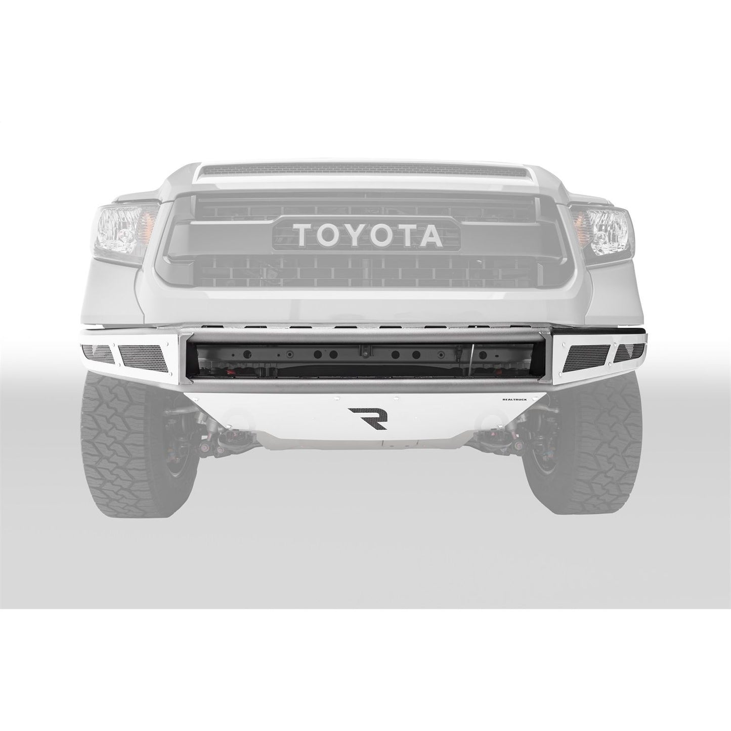 N-Fab | M-RDS PreRunner Front Bumper (1 Pc) w/Skid Plate-14-21 Tundra-Gloss Blk | T141MRDS