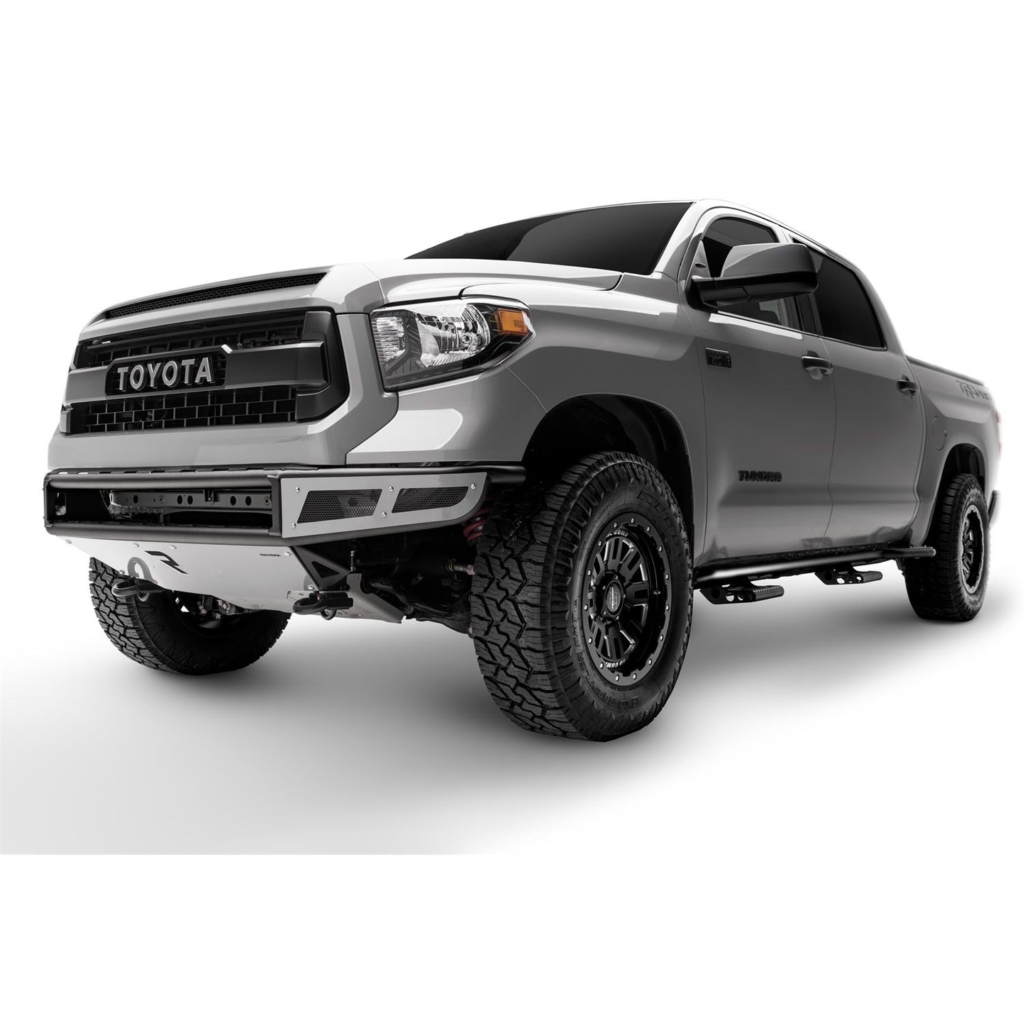 N-Fab | M-RDS PreRunner Front Bumper (1 Pc) w/Skid Plate-14-21 Tundra-Gloss Blk | T141MRDS