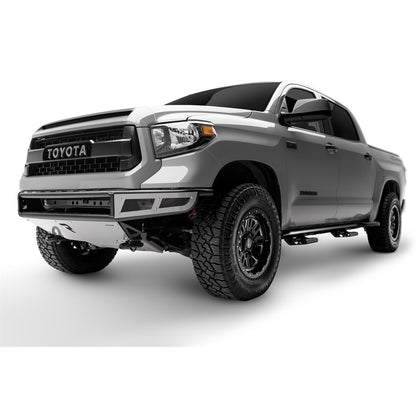 N-Fab | M-RDS PreRunner Front Bumper (1 Pc) w/Skid Plate-14-21 Tundra-Gloss Blk | T141MRDS