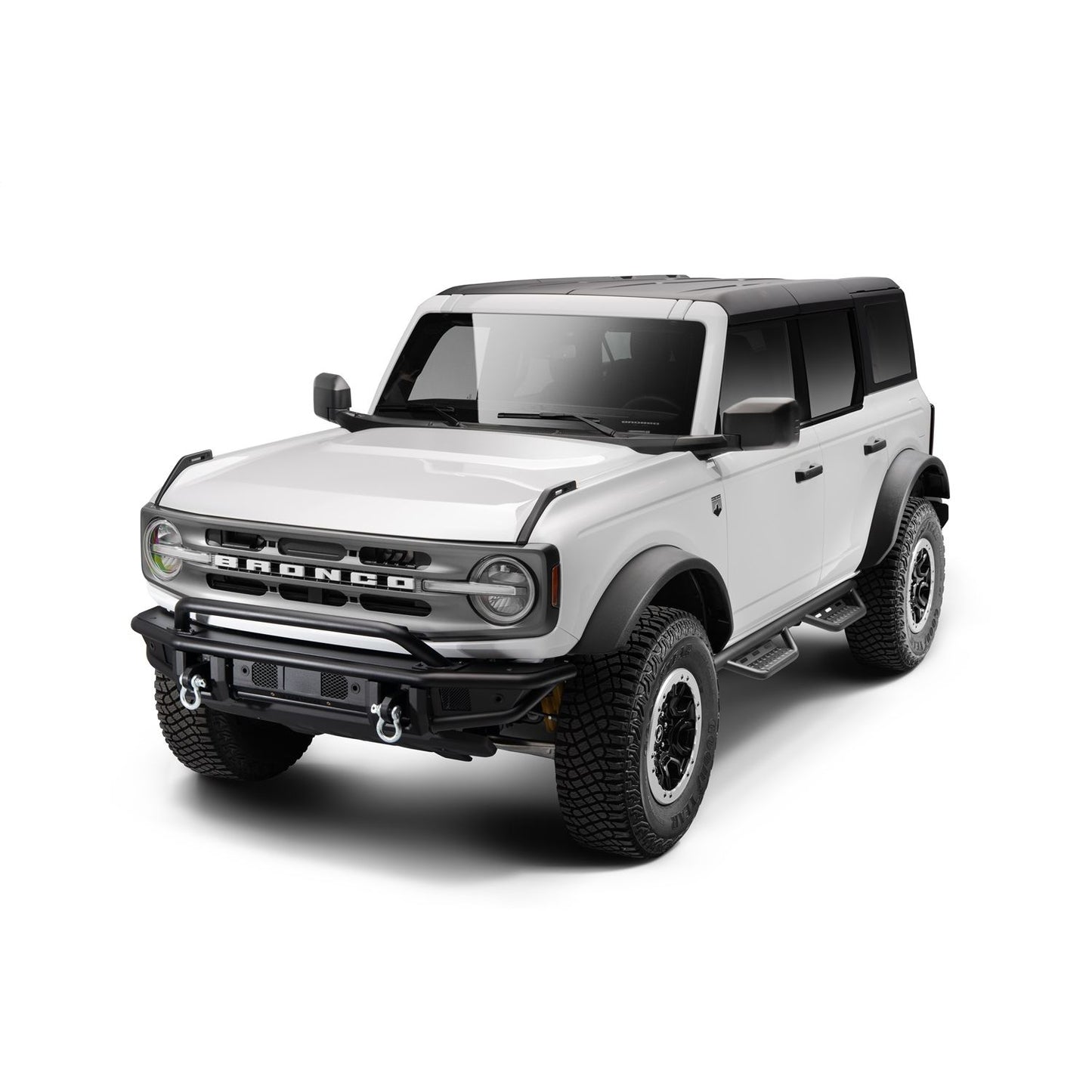N-Fab | Nerf Step RS-Full Len (2 Stp)-21-24 Bronco 4Dr-TX Blk | 321417212