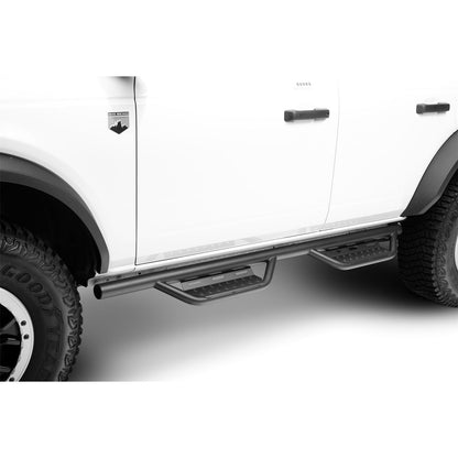 N-Fab | Nerf Step RS-Full Len (2 Stp)-21-24 Bronco 4Dr-TX Blk | 321417212