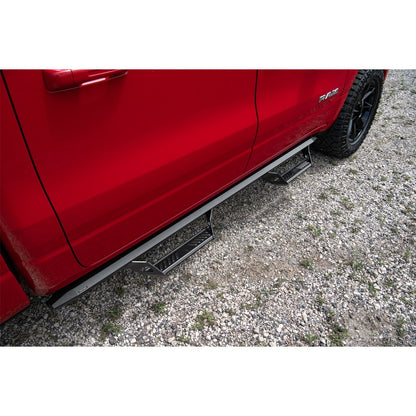 N-Fab | Predator Pro-Cab Len (2 Steps)-19-24 Ram 2500/3500/4500/5500 Crew-TX Blk | PRD2080CC-TX