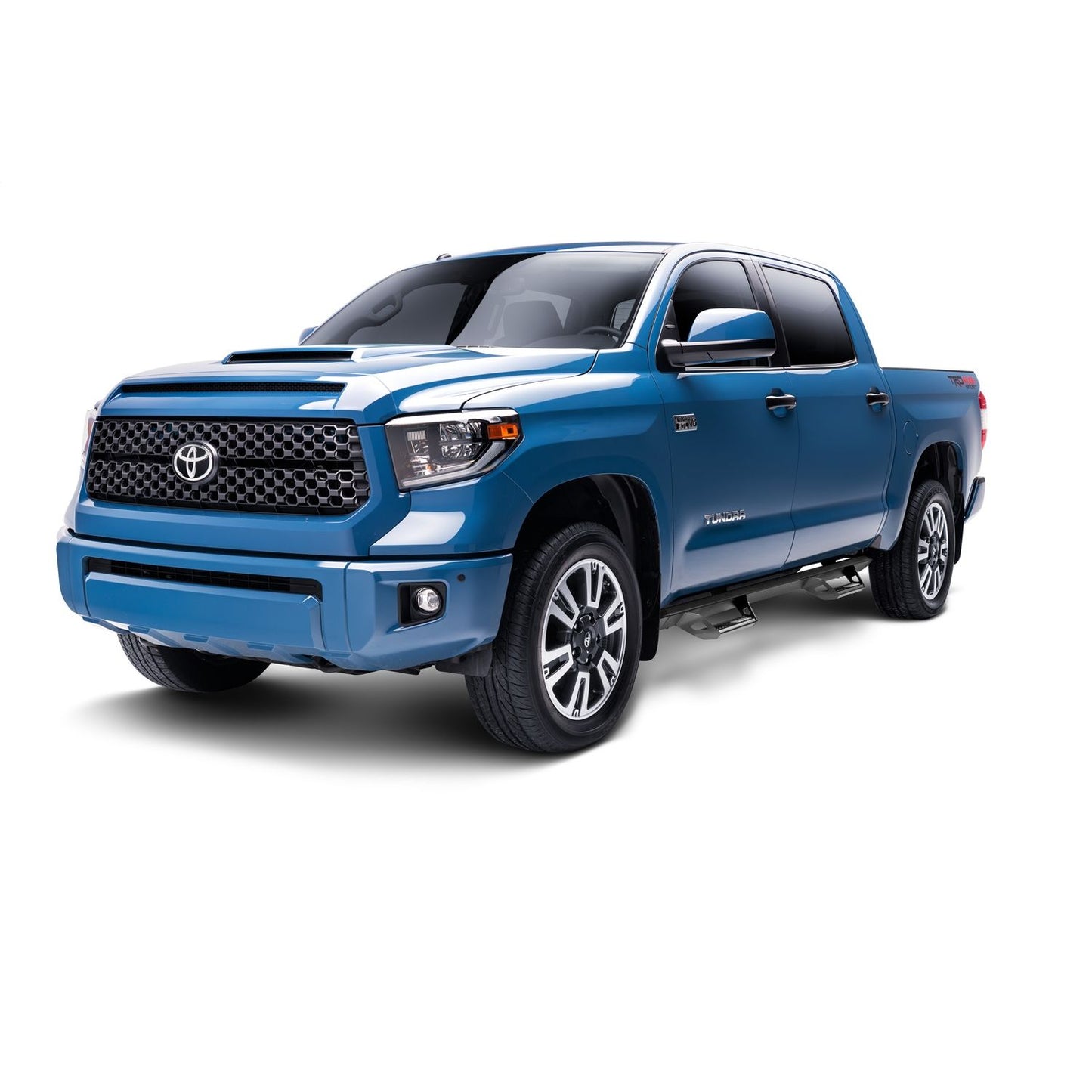 N-Fab | Predator Pro-Cab Len (2 Steps)-07-21 Tundra CrewMax-TX Blk | PRT0784CC-TX