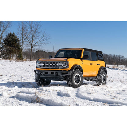 N-Fab | Predator Pro-Full Len (2 Steps)-21-24 Ford Bronco 4-Dr-TX Blk | PRF2172B-TX
