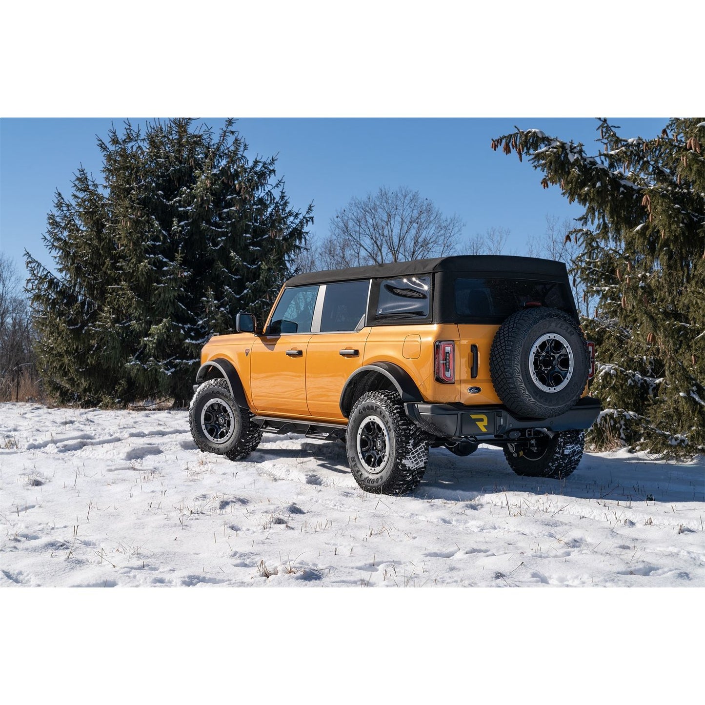 N-Fab | Predator Pro-Full Len (2 Steps)-21-24 Ford Bronco 4-Dr-TX Blk | PRF2172B-TX
