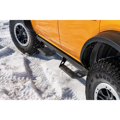 N-Fab | Predator Pro-Full Len (2 Steps)-21-24 Ford Bronco 4-Dr-TX Blk | PRF2172B-TX