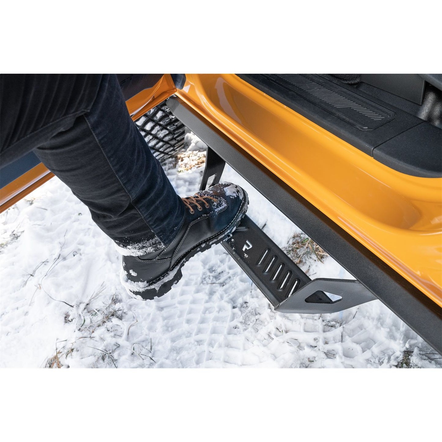 N-Fab | Predator Pro-Full Len (2 Steps)-21-24 Ford Bronco 4-Dr-TX Blk | PRF2172B-TX