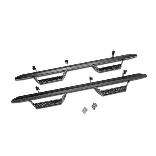 N-Fab | Predator Pro-Cab Len (2 Steps)-22-24 Nissan Frontier Crew Cab-TX Blk | PRN2273CC-TX