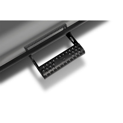 N-Fab | RKR Step Sys-Cab Len (2 Stp Mnts/2 Stps)-05-23 Tacoma Double-TX Blk | T154RKRCCS4