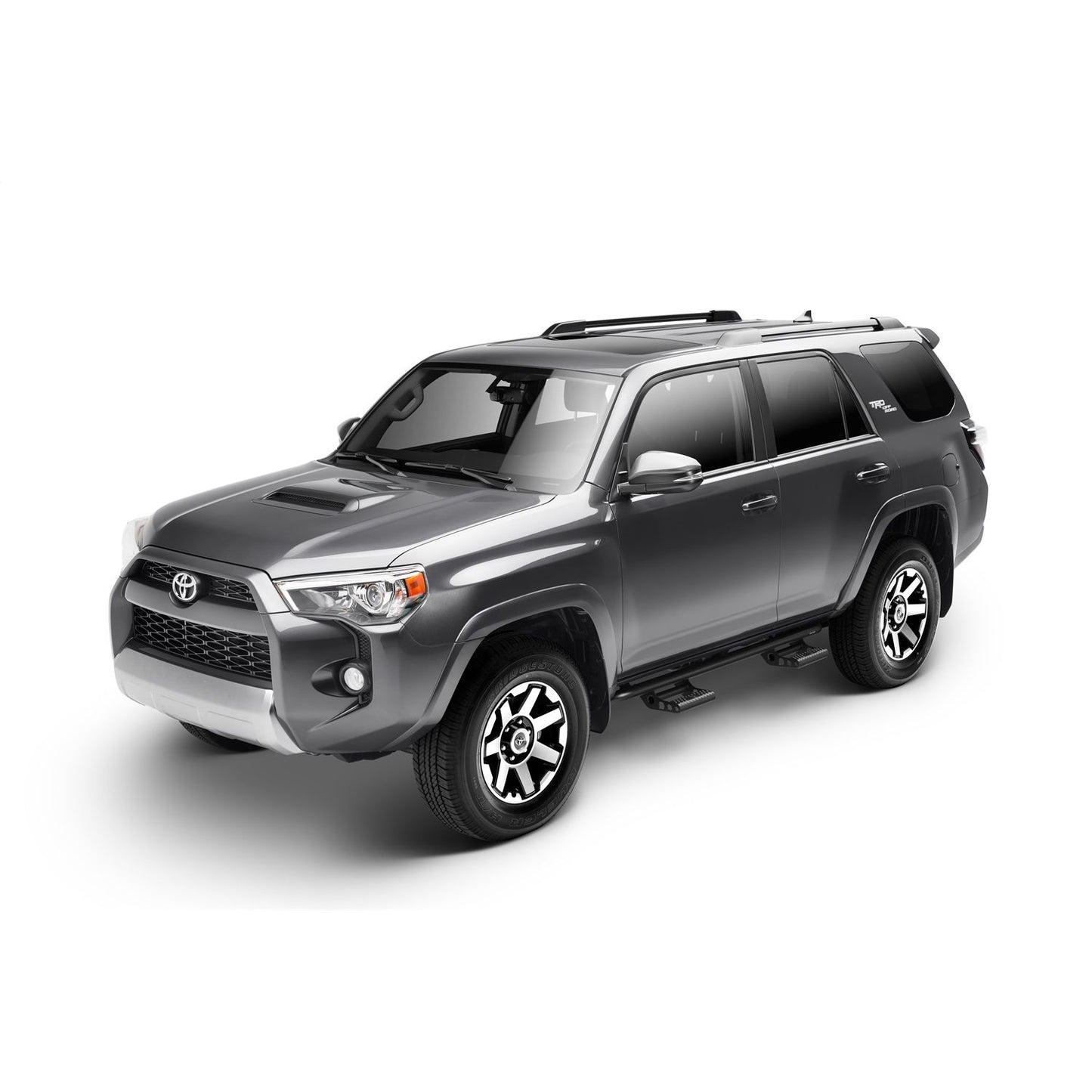 N-Fab | RKR Step Sys-Full Len (2 Stp Mnts/2 Stp)-10-24 4Runner-TX Blk | T104RKR4RS4