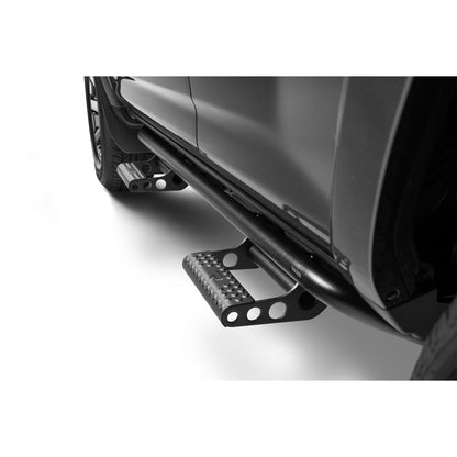 N-Fab | RKR Step Sys-Full Len (2 Stp Mnts/2 Stp)-10-24 4Runner-TX Blk | T104RKR4RS4