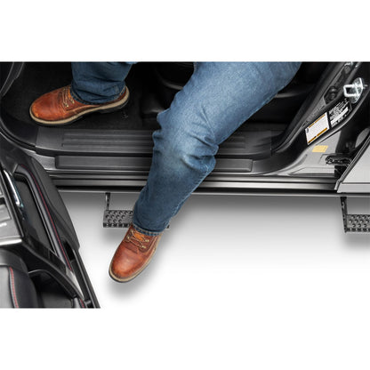 N-Fab | RKR Step Sys-Full Len (2 Stp Mnts/2 Stp)-10-24 4Runner-TX Blk | T104RKR4RS4