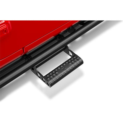 N-Fab | RKR Step Sys-Full Len (1 Stp Mnts/1 Stp)-18-24 Wrangler JL 2Dr-TX Blk | J182RKRS2