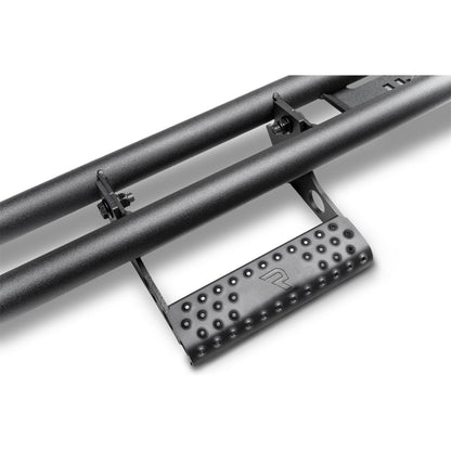 N-Fab | RKR Step Sys-Full Len (1 Stp Mnts/1 Stp)-18-24 Wrangler JL 2Dr-TX Blk | J182RKRS2