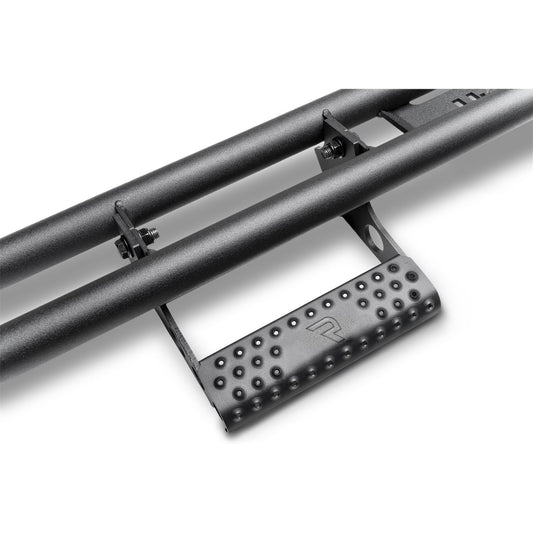 N-Fab | RKR Step Sys-Full Len (1 Stp Mnts/1 Stp)-18-24 Wrangler JL 2Dr-TX Blk | J182RKRS2