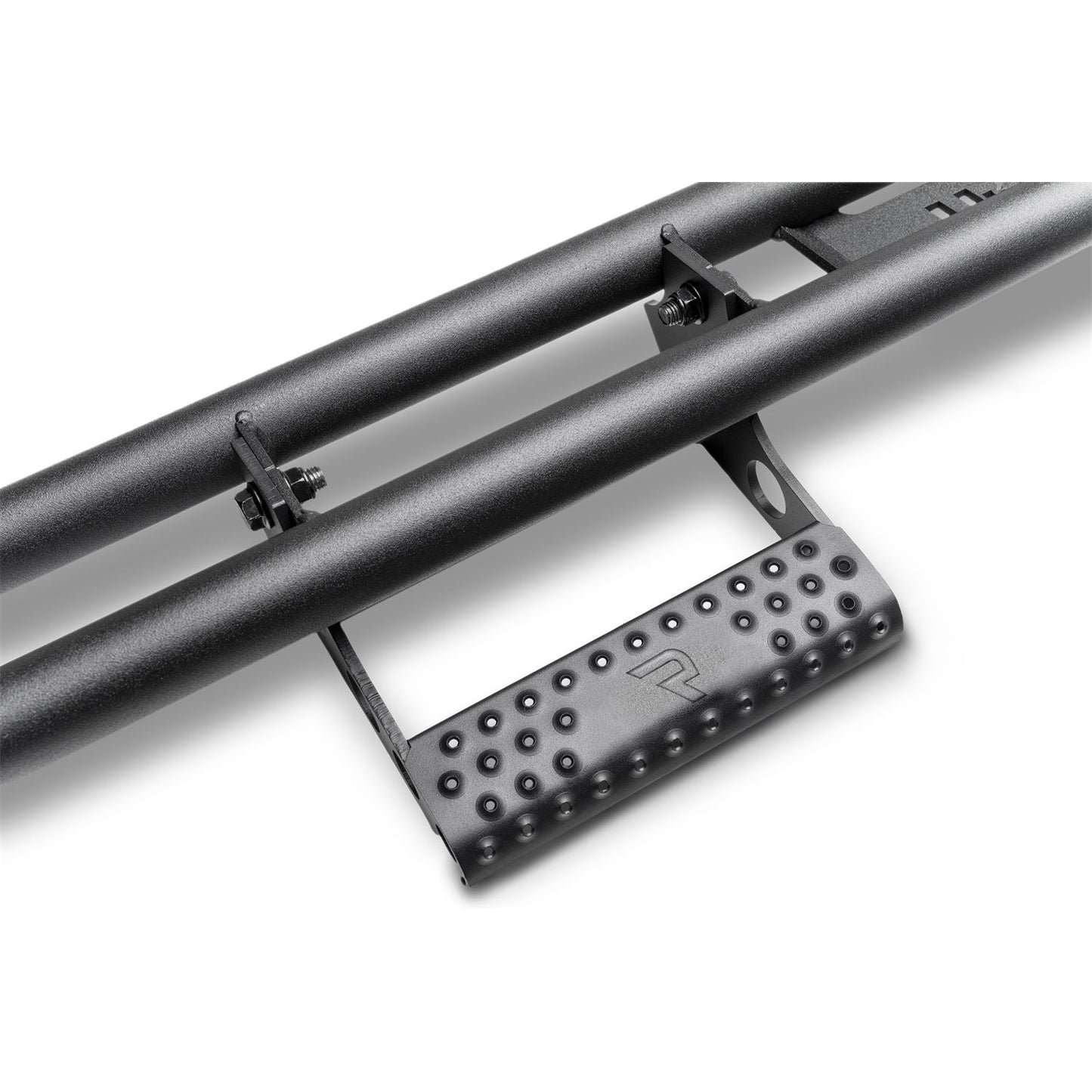 N-Fab | RKR Step Sys-FullLen (1 Stp Mnt/1 Stp)-21-24 Ford Bronco 2-Dr-TX Blk | F212BRKRS2