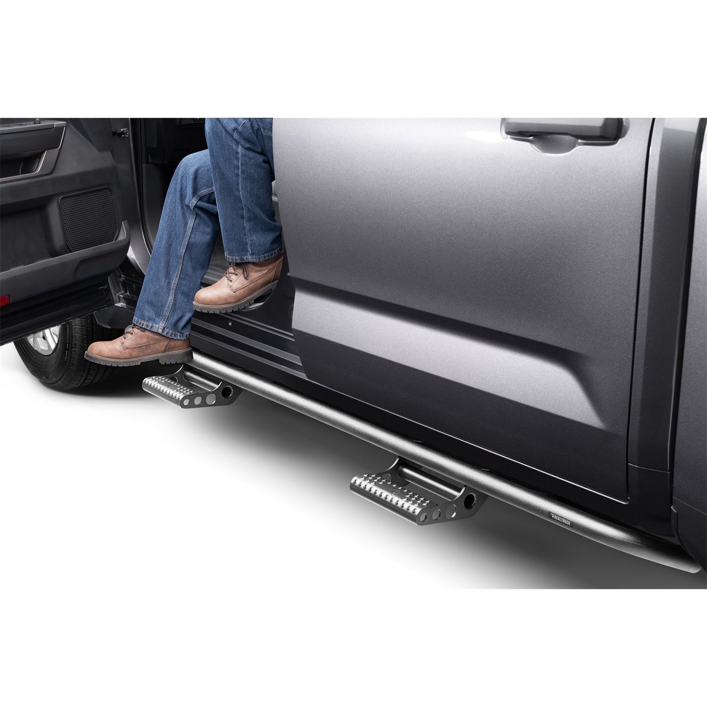 N-Fab | RKR Step Sys-Cab Len (2Stp Mnts/2Stps)-22-24 Tundra CrewMax-TXBlk | T224RKRCCS4