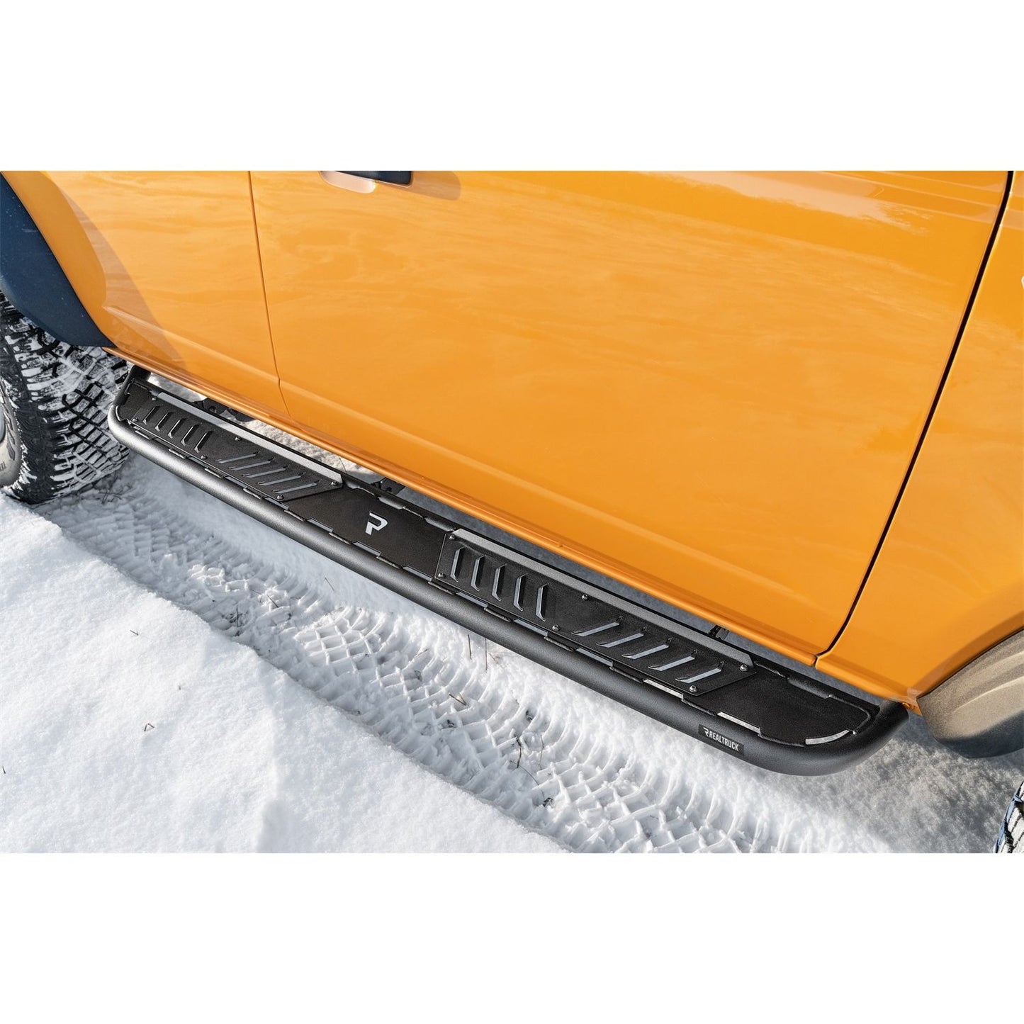 N-Fab | Roan-Full Len (2 Steps)-21-24 Ford Bronco 4-Dr-TX Blk | NBF214B-TX