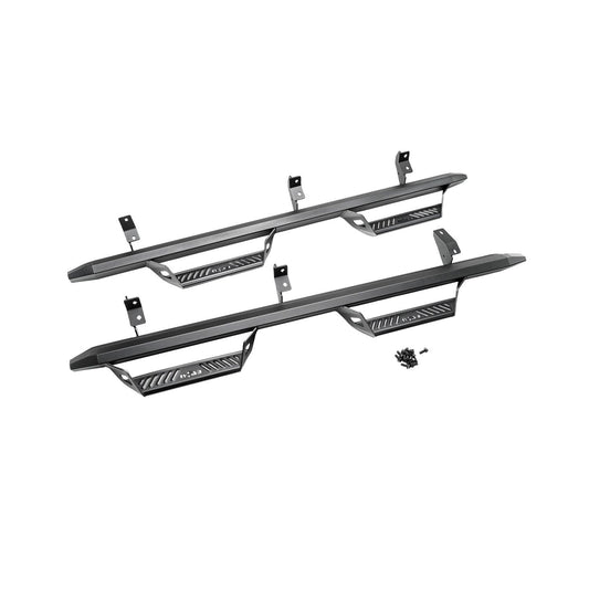 N-Fab | Predator Pro-Full Len (1 Step)-21-24 Ford Bronco 2-Dr-TX Blk | PRF2156B-TX