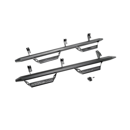 N-Fab | Predator Pro-Full Len (2 Steps)-21-24 Ford Bronco 4-Dr-TX Blk | PRF2172B-TX