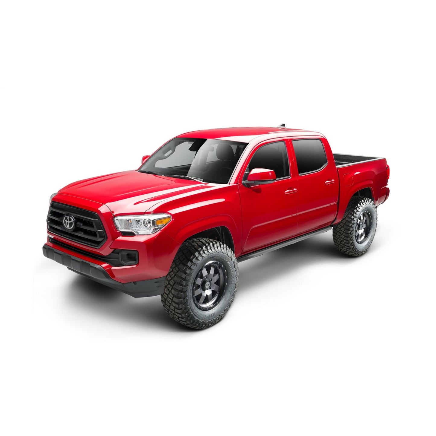 N-Fab | TrailSlider-Cab Len (2 Steps)-16-23 Tacoma Double-TX Blk | TST16CC-TX
