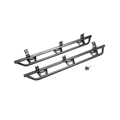 N-Fab | TrailSlider-Full Len (2 Steps)-21-24 Ford Bronco 4-Dr-TX Blk | TSF214B-TX
