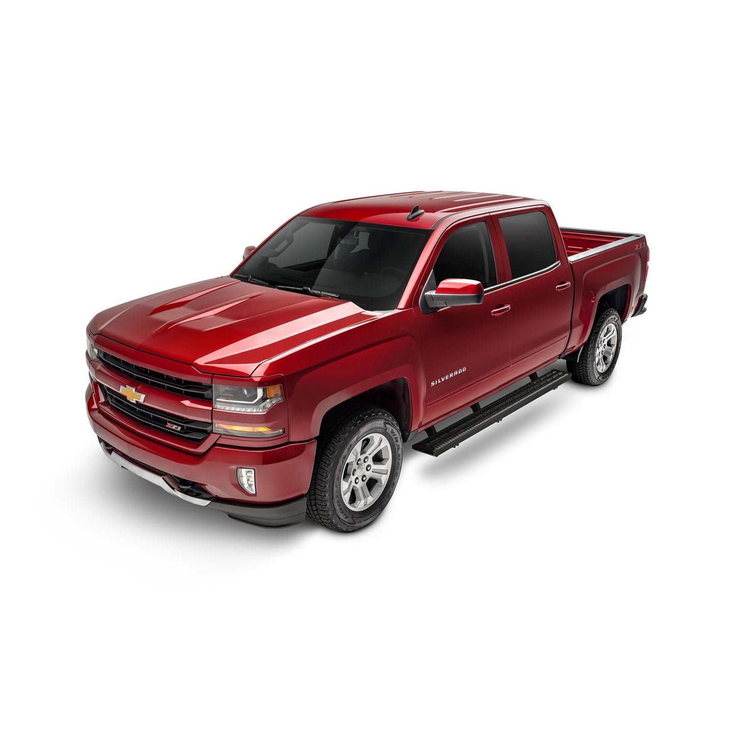 N-Fab | Growler-07-18 Silv/Sierra 1500/07-19 2500HD/3500HD Crew-Gas-TX Blk | GFC07CC-TX