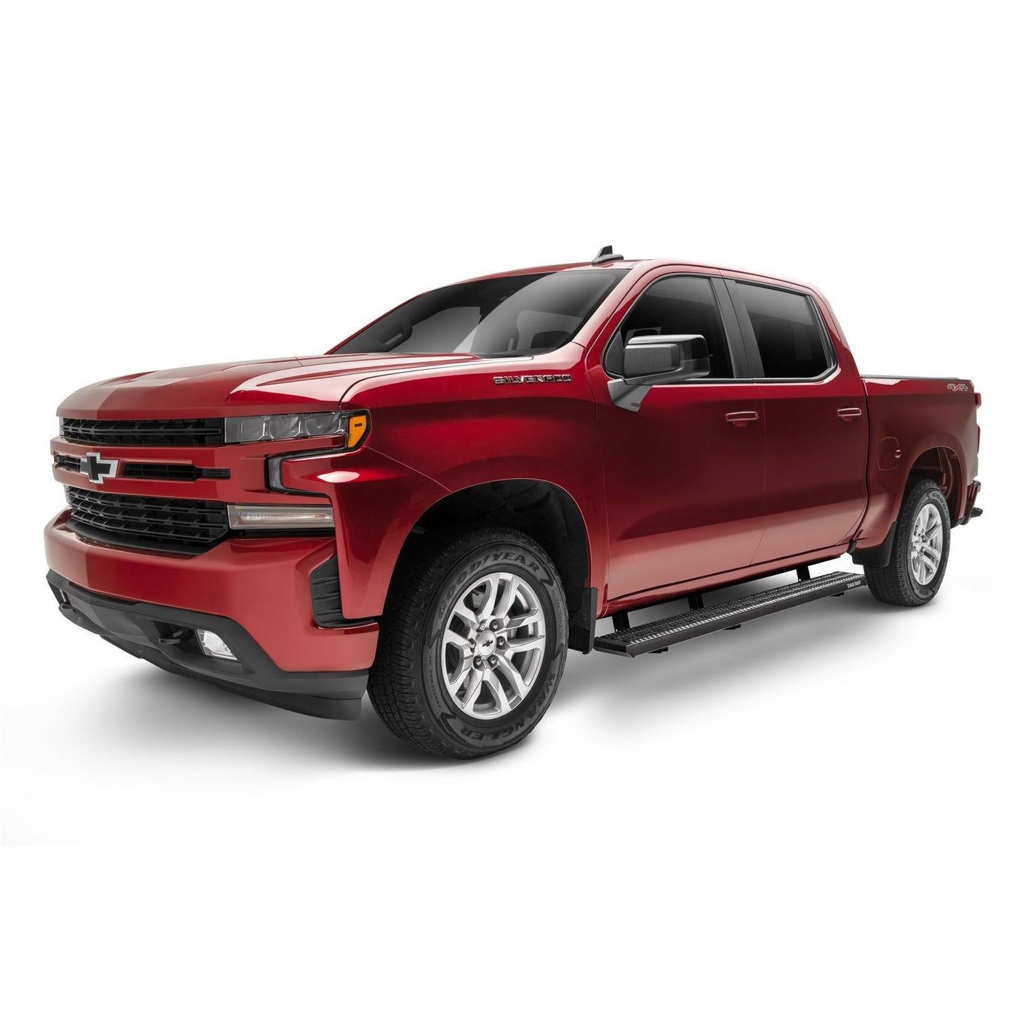 N-Fab | Growler-Cab Len-19 (New Body Style)-24 Silv/Sierra 1500/20-24HD Crw-TX Blk | GFC19CC-TX