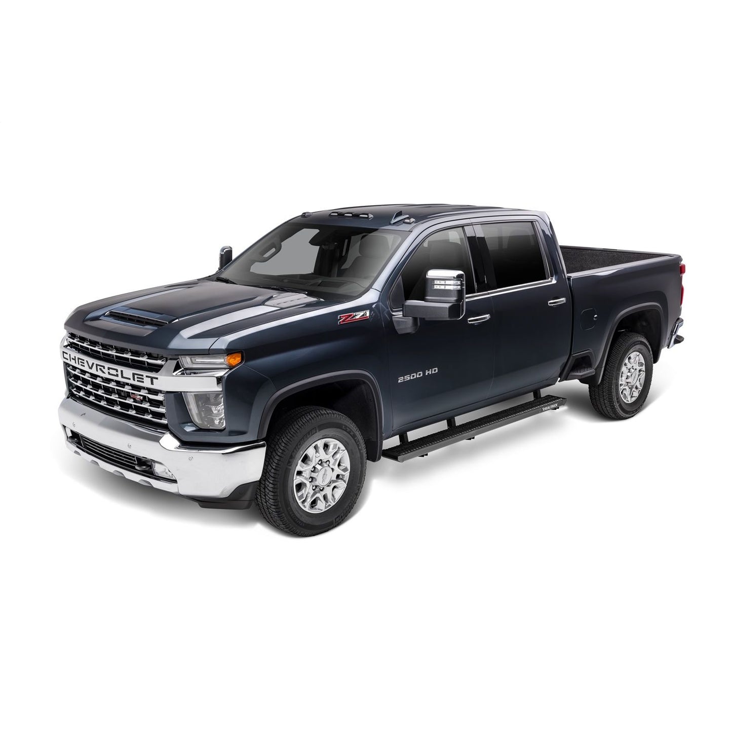 N-Fab | Growler-Cab Len-19 (New Body Style)-24 Silv/Sierra 1500/20-24HD Crw-TX Blk | GFC19CC-TX