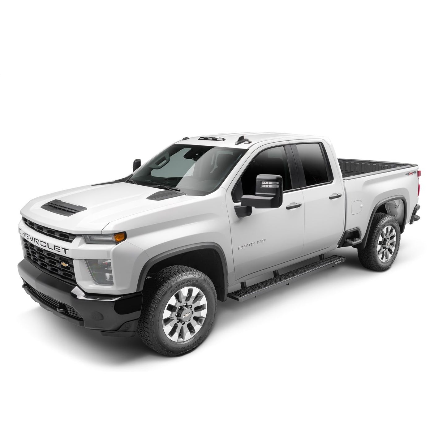 N-Fab | Growler-Cab Len-19 (NewBody)-24 Silv/Sierra1500/20-24 GM HD Dbl-TX Blk | GFC19QC-TX