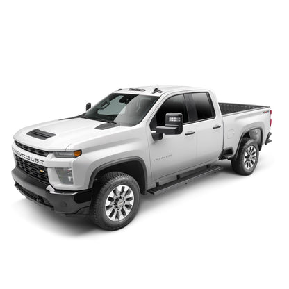 N-Fab | Growler-Cab Len-19 (NewBody)-24 Silv/Sierra1500/20-24 GM HD Dbl-TX Blk | GFC19QC-TX