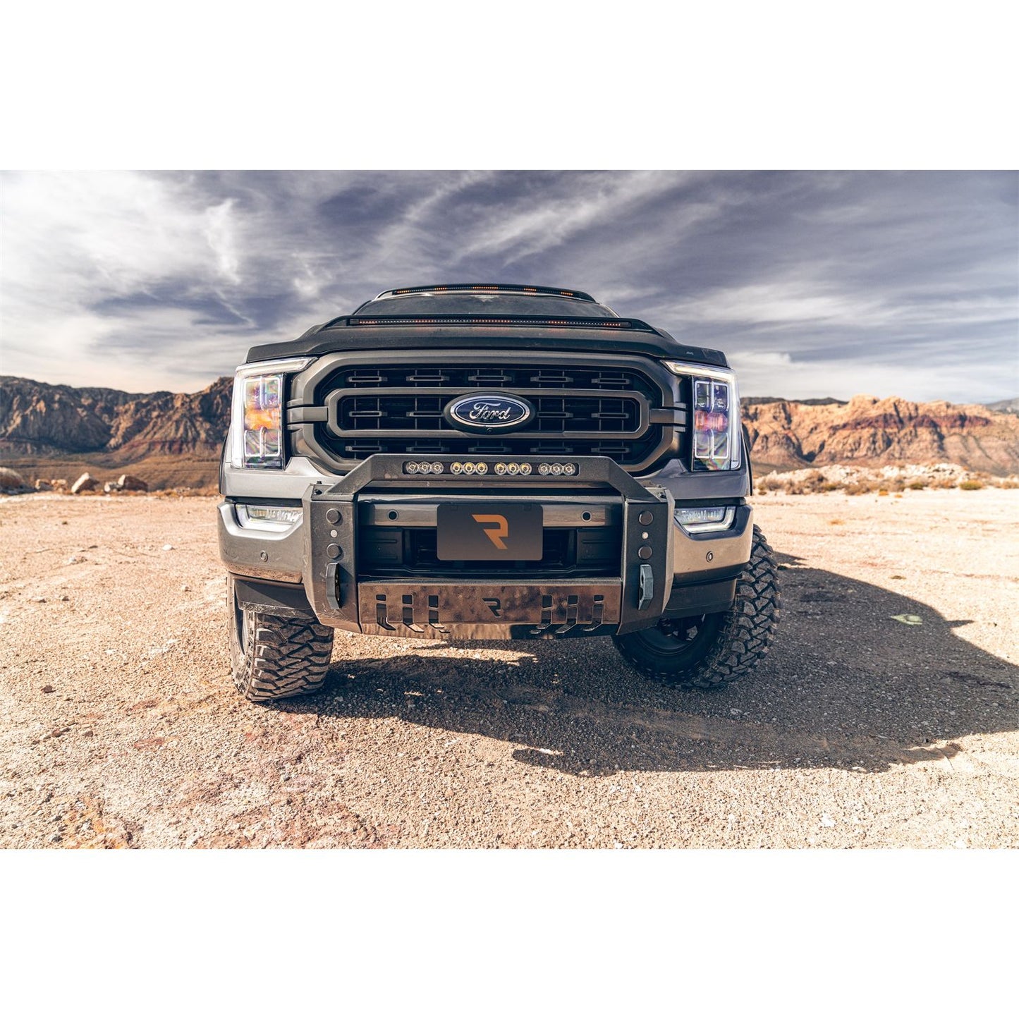 N-Fab | HVM Bull Bar-21-24 Ford F-150 | F22BB01-TX