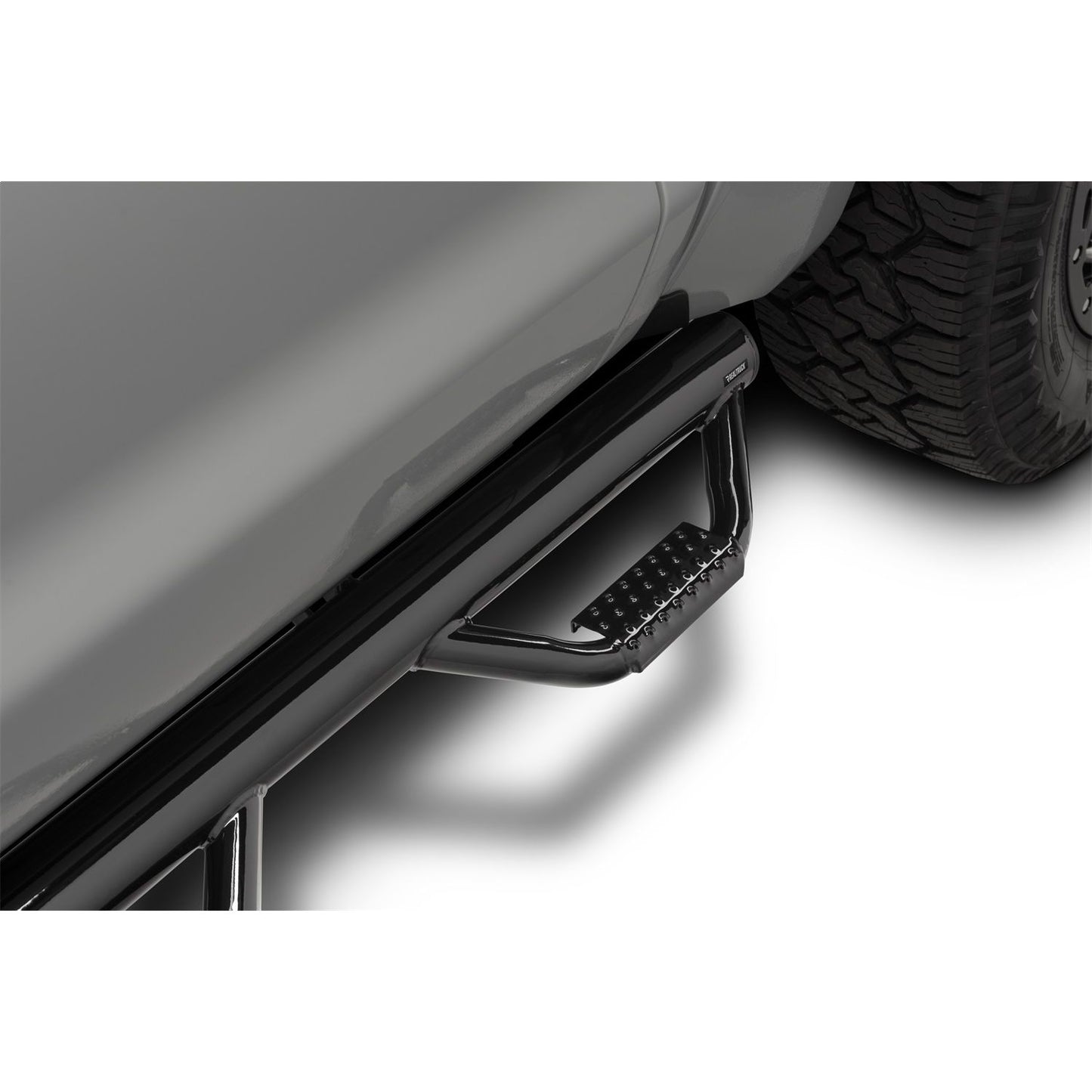 N-Fab | Nerf Step-Cab Len (2 Stps)-05-21 Frntr/09-12 Eqtr Crw 4.5Ft Bed-Gloss Blk | N0570CC