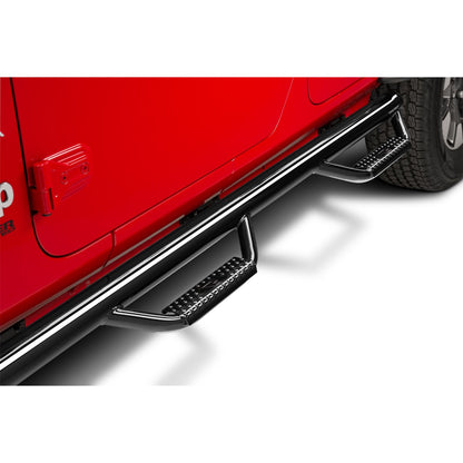 N-Fab | Nerf Step-W2W (2 Stps)-18-24 Wrangler JL 4Dr-Gloss Blk | J1866-GB