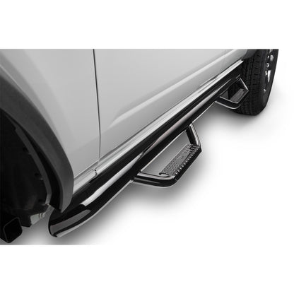 N-Fab | Nerf Step-Cab Len (2 Stps)-21-24 Ford Bronco 4 Dr-Gloss Blk | F2172B